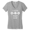 obsessive boating disorder Women's V-Neck T-Shirt
