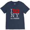 i only like ny as a friend V-Neck Tee