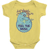 feel the music Baby Bodysuit