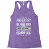 And 8th Day God Look Down So God Made A Gemini Girl Racerback Tank