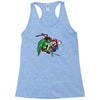 raphael meets mario Racerback Tank