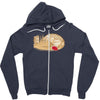 the chessfather Zipper Hoodie
