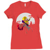 minion dracula Ladies Fitted T-Shirt