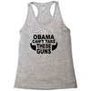 obama guns Racerback Tank