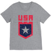 land of the free V-Neck Tee
