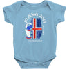 iceland national team youth 2018 fifa world cup Baby Onesie