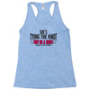 shes tying the knot buy us a shot Racerback Tank