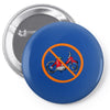no moped Pin-back button