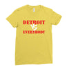 Detroit vs Everbody Ladies Fitted T-Shirt