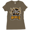 republic rebels Ladies Fitted T-Shirt