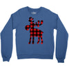 lumberjack reindeer Crewneck Sweatshirt