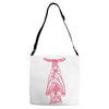 hanging around Adjustable Strap Totes