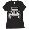 jeep wrangler Ladies Fitted T-Shirt