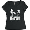 the blues brothers inspired on a mission from god funny Women's Triblend Scoop T-shirt