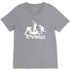 teamwork   mens funny V-Neck Tee