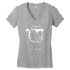 chinchillin Women's V-Neck T-Shirt