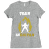 train insaiyan Ladies Fitted T-Shirt