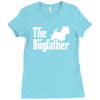 the dogfather west highland white Ladies Fitted T-Shirt