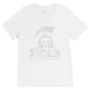 triathlon until death separate V-Neck Tee