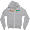 funny retro space invaders 'class of 1978' Zipper Hoodie
