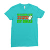 funny golf the older i get, ideal gift, birthday present Ladies Fitted T-Shirt