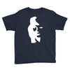 sax player lady face optical illusion Youth Tee