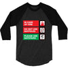 bat safety 3/4 Sleeve Shirt