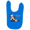 calvin hobbes Baby Bibs