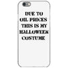 oil price halloween costume iPhone 6/6s Case