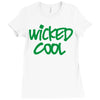 boston southie wicked cool Ladies Fitted T-Shirt