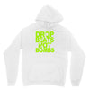 dub step drop beats not bombs black light skrillex ink hiphop dance Unisex Hoodie
