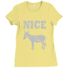 nice ass Ladies Fitted T-Shirt