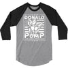 donald pump 3/4 Sleeve Shirt