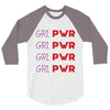 Grl Pwr 3/4 Sleeve Shirt