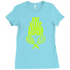 Eat Sleep Tennis Repeat Ladies Fitted T-Shirt