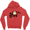 Totoro Japan Cherry Zipper Hoodie