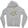 i met my wife on ancestrycom Zipper Hoodie