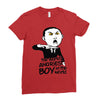 angriest boy in the world Ladies Fitted T-Shirt