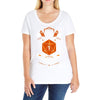 Natural 1   Orc Orange Edition Ladies Curvy T-Shirt