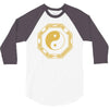 yin yang jingjang shirt china chinesisches denken 3/4 Sleeve Shirt