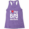 I Love My Big Brother Racerback Tank