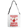 Reading Is My Superpower Adjustable Strap Totes