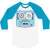 reel to reel 3/4 Sleeve Shirt