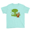 apathetic in the face of certain annihilation Youth Tee
