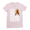 super saiyan quitting is not Ladies Fitted T-Shirt
