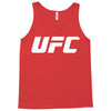 ufc white logo Tank Top