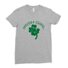 irish girl Ladies Fitted T-Shirt