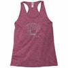 death skull Racerback Tank