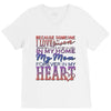 my mom is in heaven forever V-Neck Tee