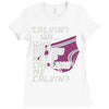 calvin Ladies Fitted T-Shirt